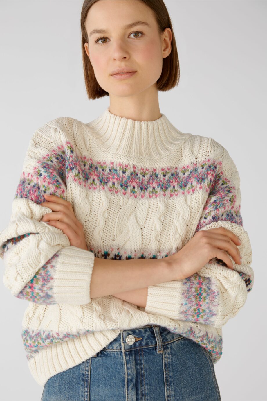 Oui Damen Pullover