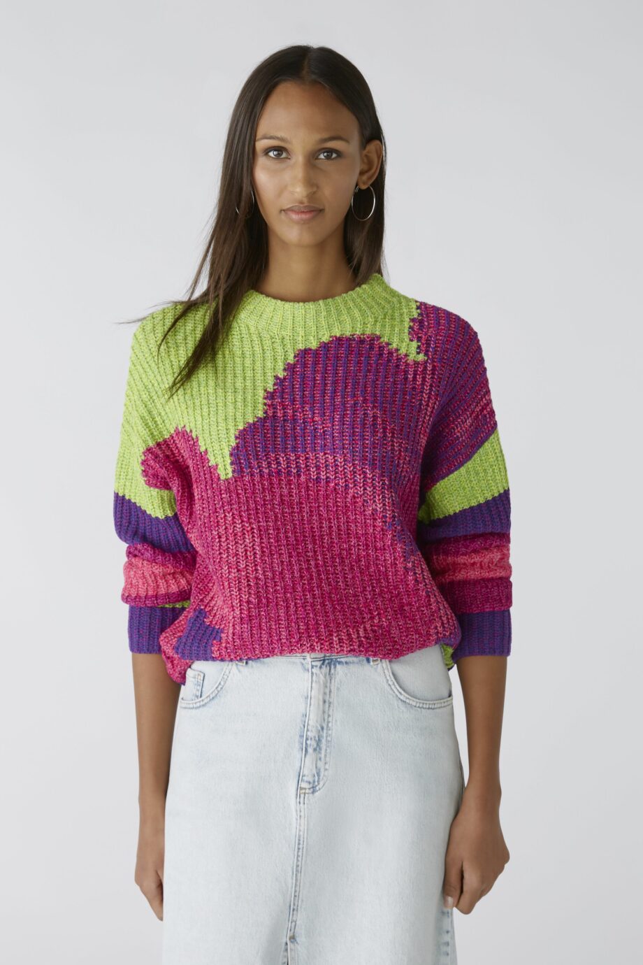 Oui Damen Pullover