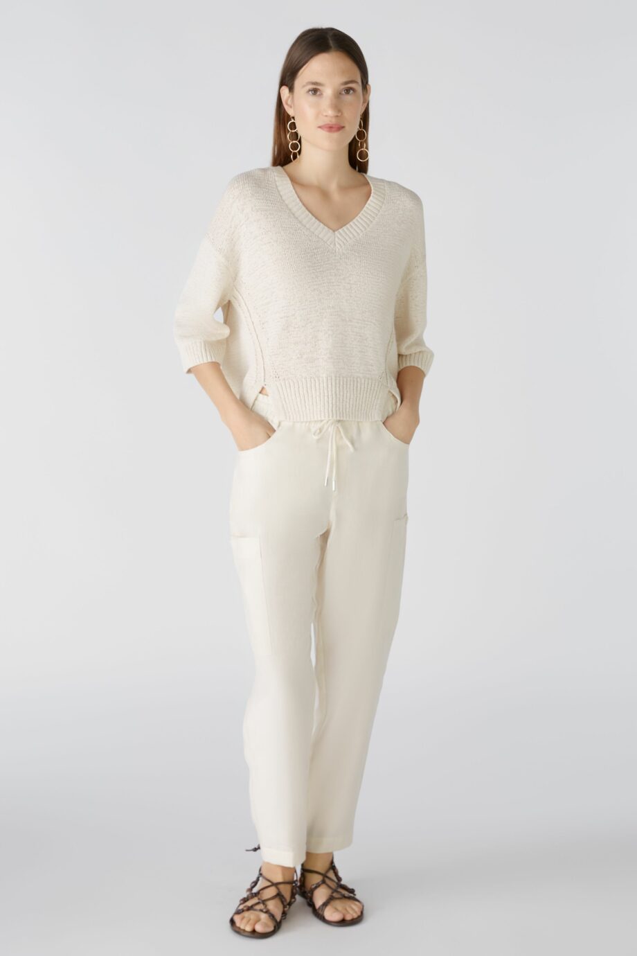 Oui Damen Pullover