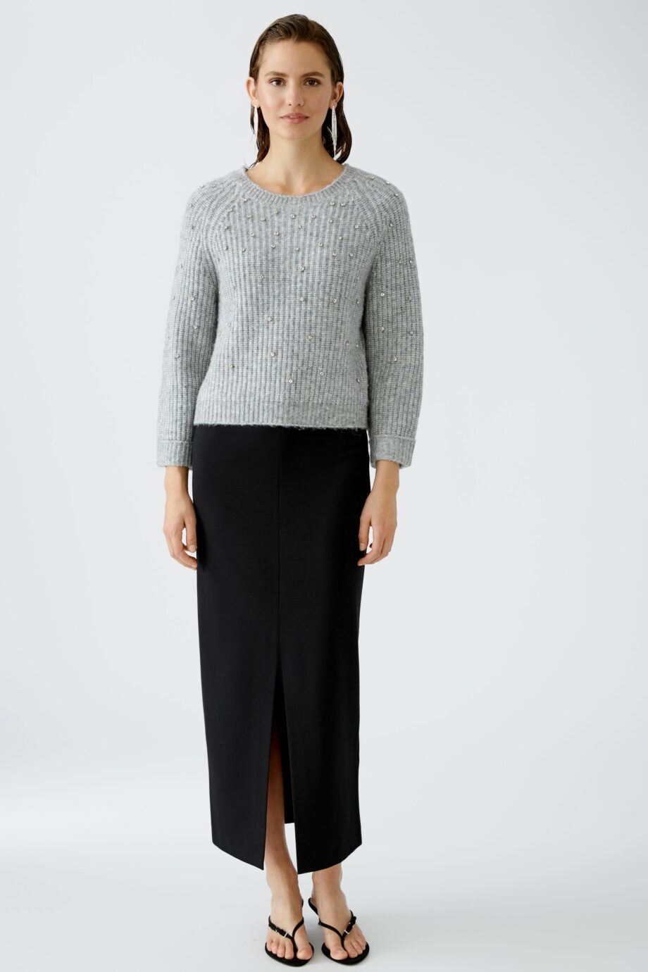 Oui Damen Pullover